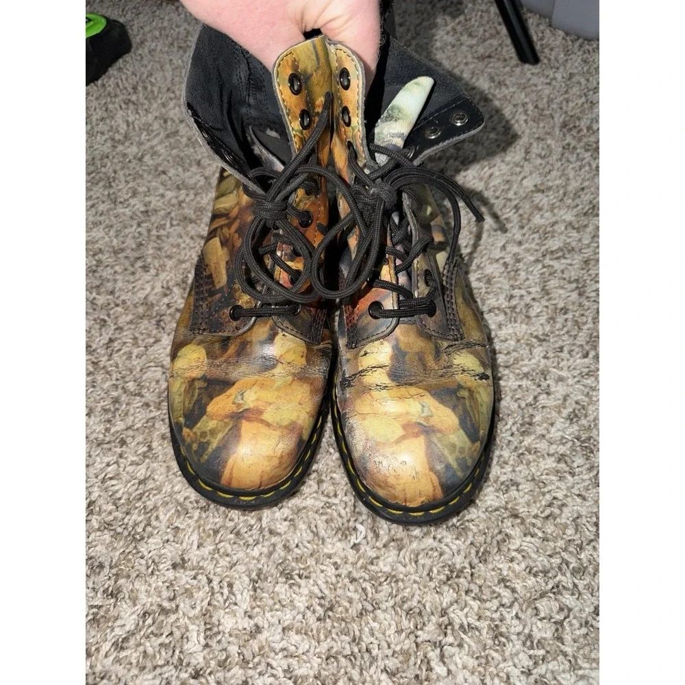 Dr Marten's 1460 Pascal Boots William Hogarth Museum Collection - M 7 / W 8 RARE
